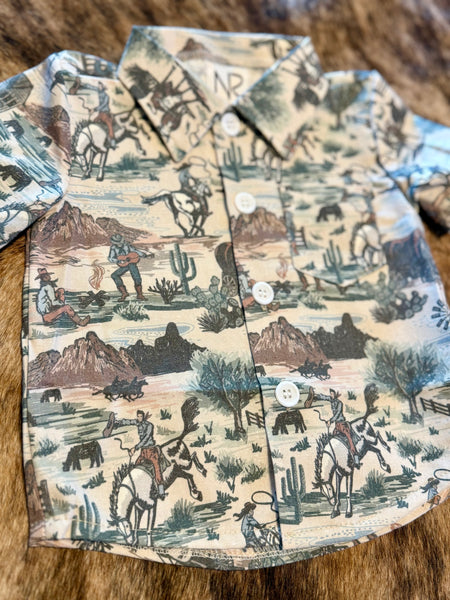 Out West Collared Button Down