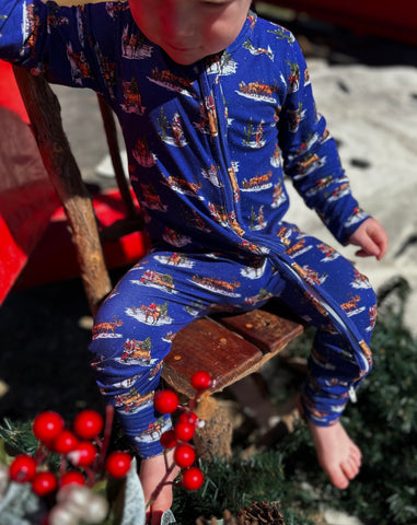 Infant Cowboy Christmas Jammies *0/3M ONLY*