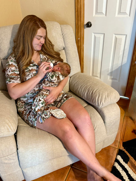 Out West Bamboo Infant Gown