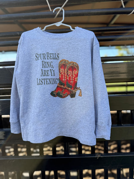 Spur Bells Ring-Gray