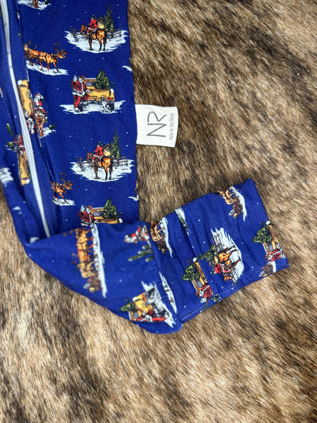 Infant Cowboy Christmas Jammies *0/3M ONLY*