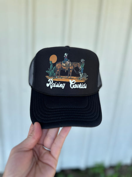 Raising Cowkids Trucker Cap