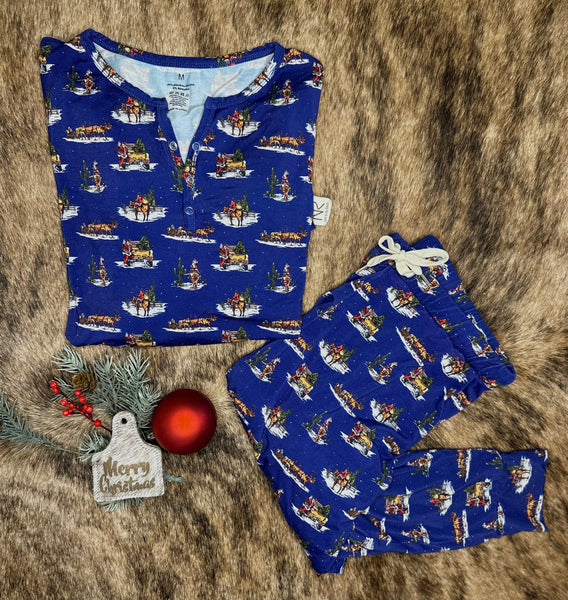 Women’s Cowboy Christmas Jammies *Large Only*