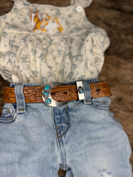 The Trio Turquoise Baby Buckle
