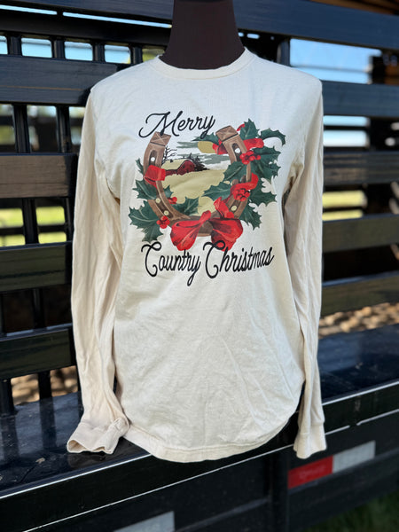 Merry Country Christmas-Natural