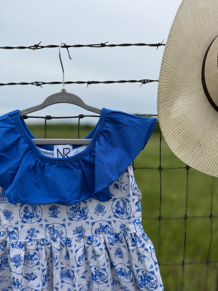 Trails & Toile Dress