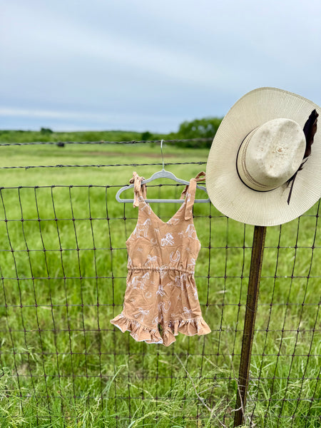 PREORDER Branded Cowgirl Romper