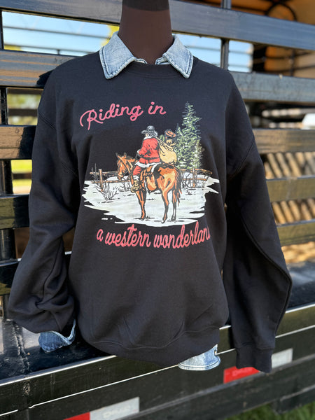 Riding in a Western Wonderland