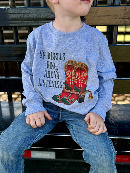 Spur Bells Ring-Gray