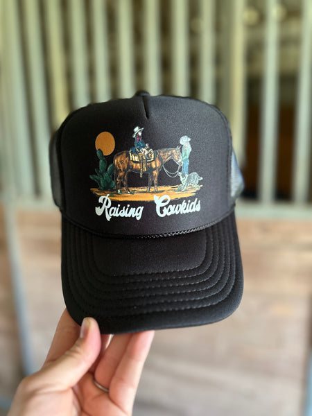 Raising Cowkids Trucker Cap