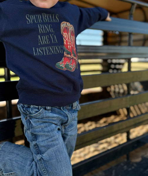 Spur Bells Ring-Navy