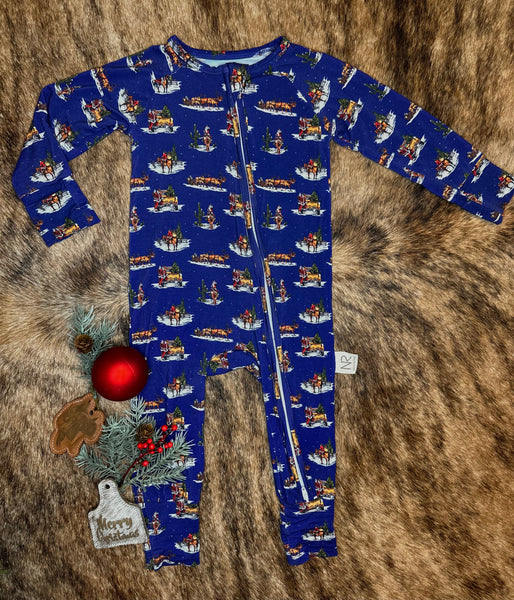 Infant Cowboy Christmas Jammies *0/3M ONLY*