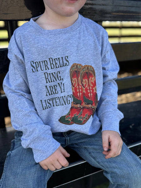 Spur Bells Ring-Gray
