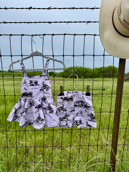 Daywork Peplum Set