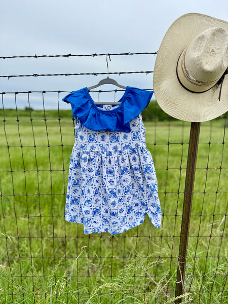 Trails & Toile Dress