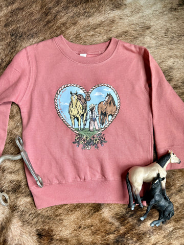 Here’s to the Cowgirls who Dream Sweatshirt