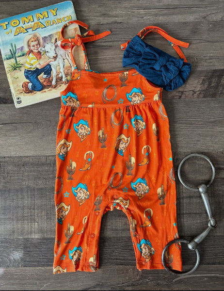 Vintage Cowgirl Bamboo Jumpsuit