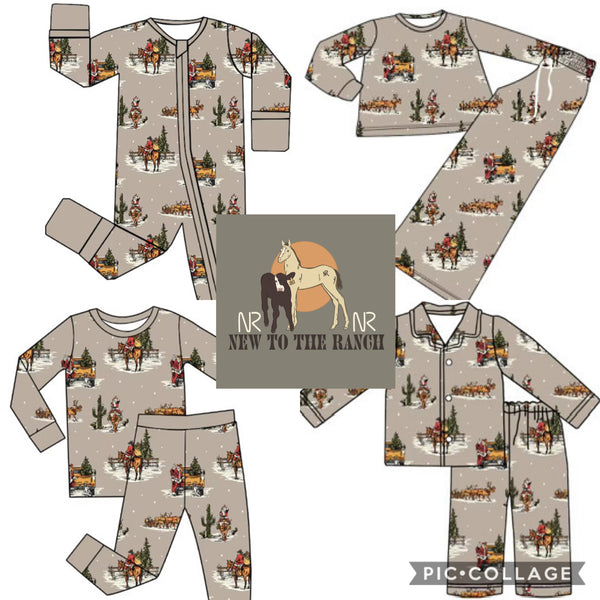 Cowboy Christmas Pj Collection