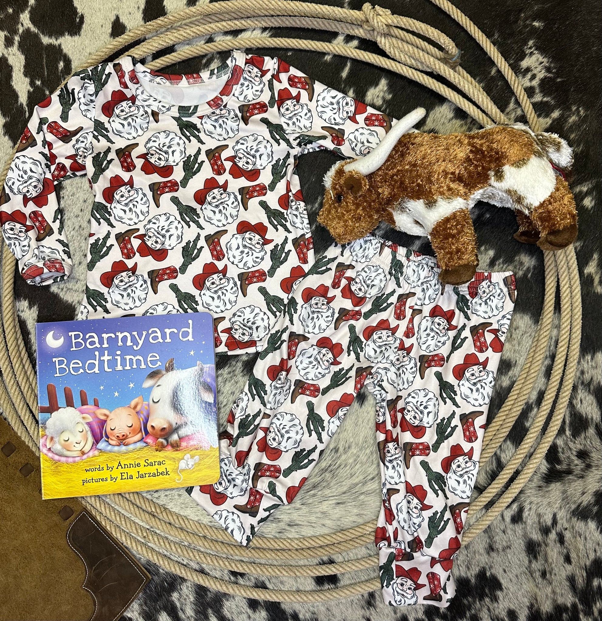 Cowboy Christmas Jammies *7yr only*