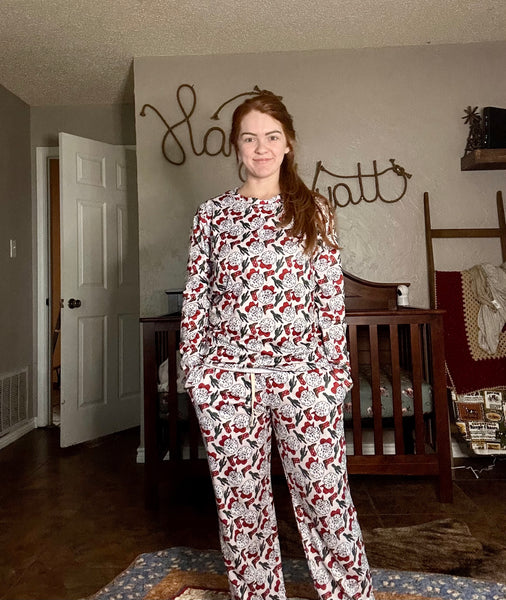 Cowboy Christmas Jammies-Adult